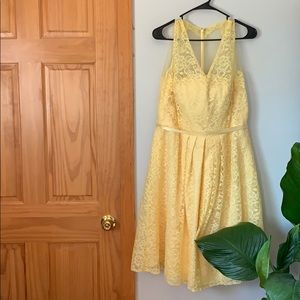 Yellow dress